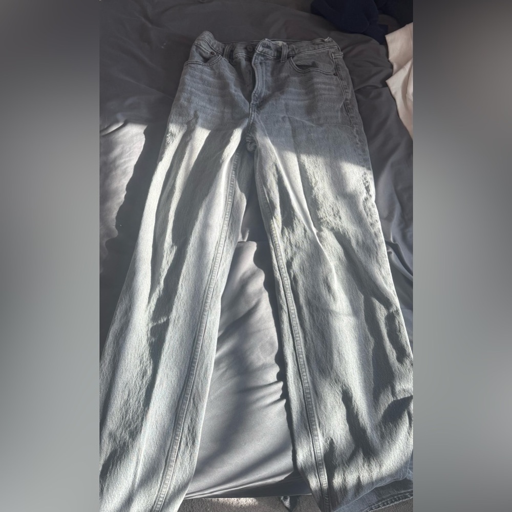 Abercrombie & Fitch Gray Ultra High Rise Jeans